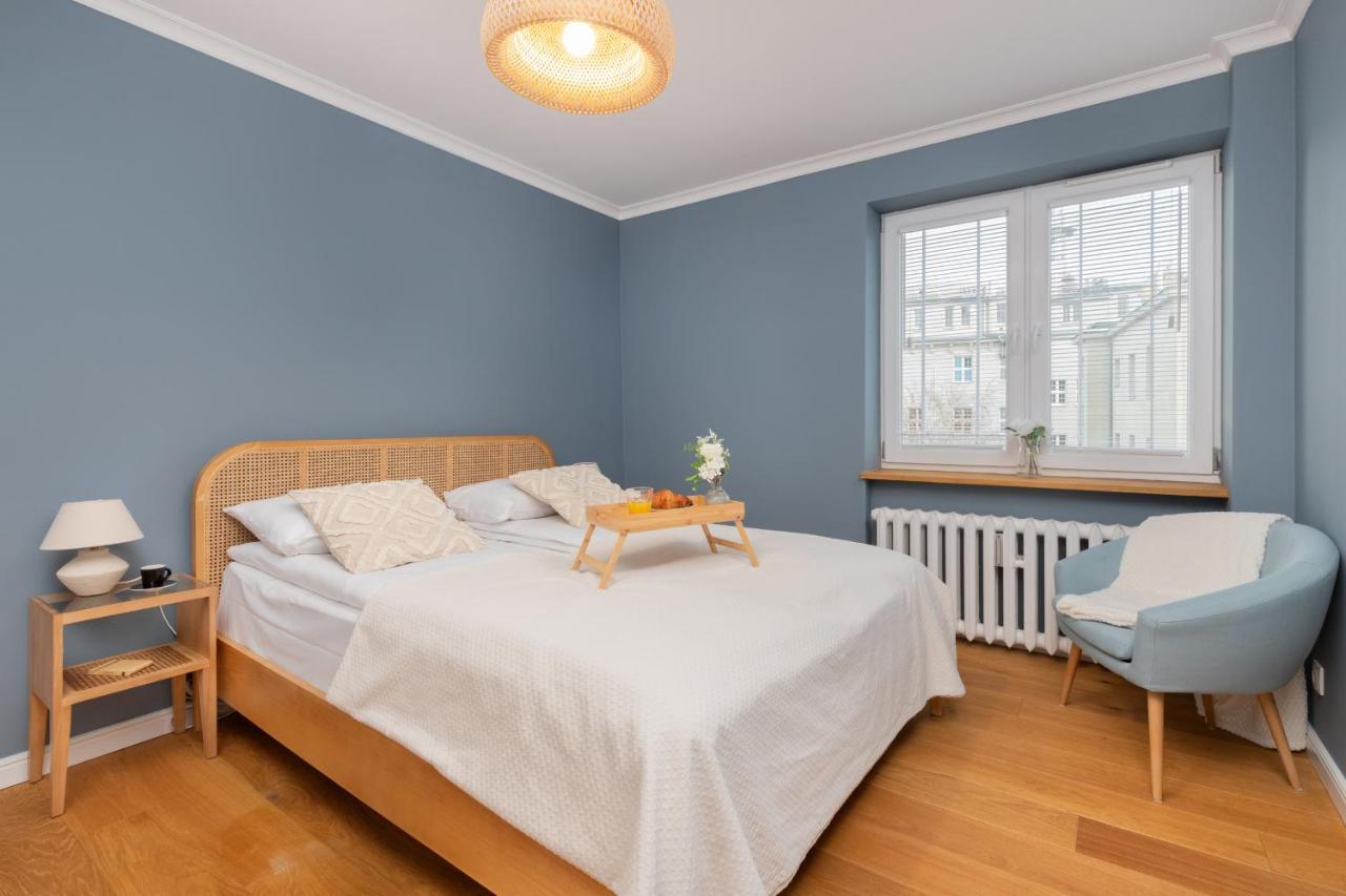 Cozy Pastel Two Bedroom Apartment In Central Gdynia By Noclegi Renters Exterior foto